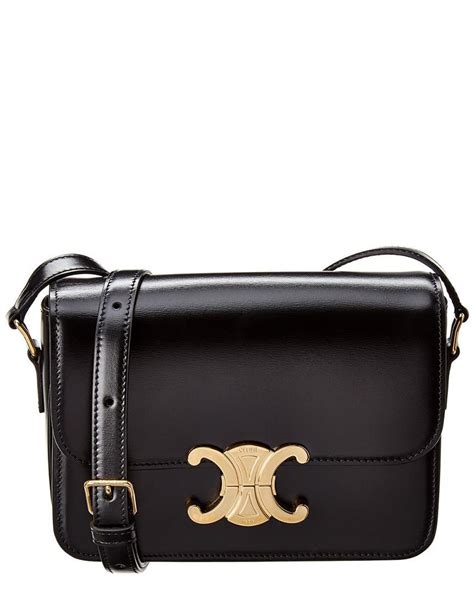 celine crossbody trio black|celine crossbody bag triomphe.